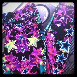 EUC FILA sz M workout pants 🌈 ⭐️ 🌟 💫
